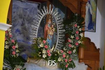 Ceremonia de Bajada de la Virgen de las Nieves en Lomo Magullo/Francisco Javier Santana.